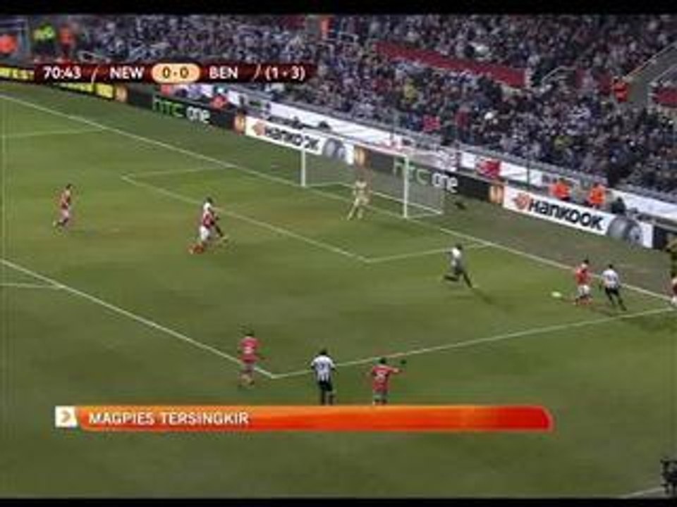 Magpies tersingkir