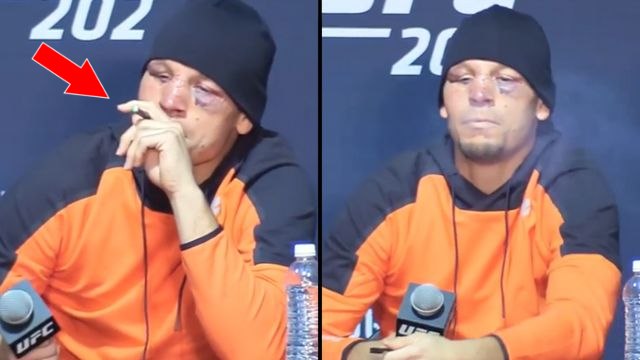 Nate Diaz explique ce qu'il y a dans sa cigarette électronique après son combat contre Conor McGregor