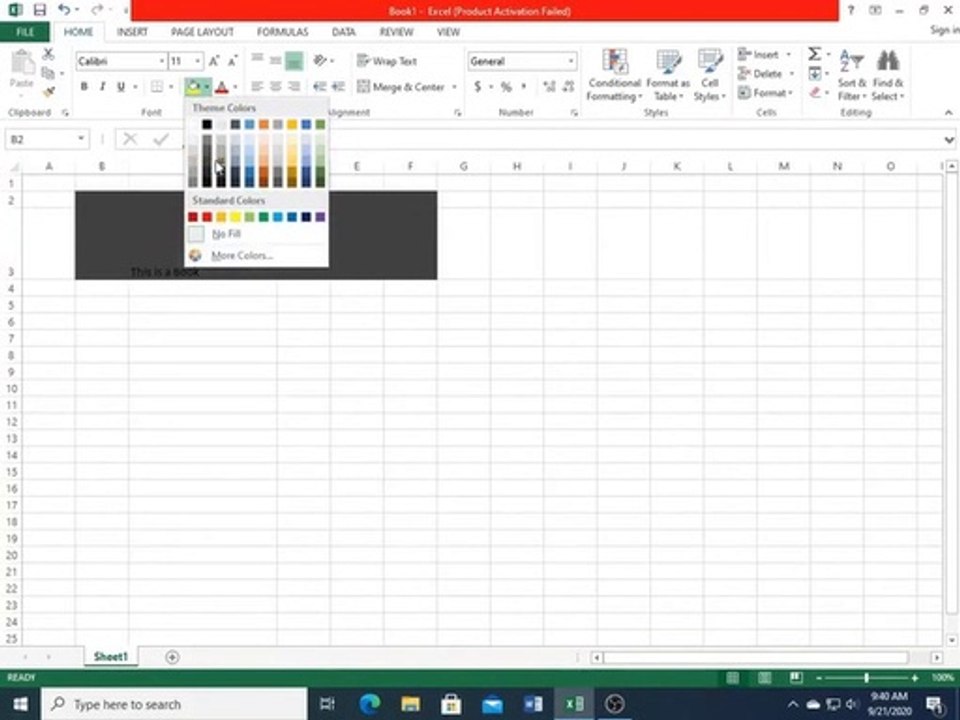 Microsoft Excel Urdu tutorials Fill color, Font color, and alignment - class 4 | Technical Buddy