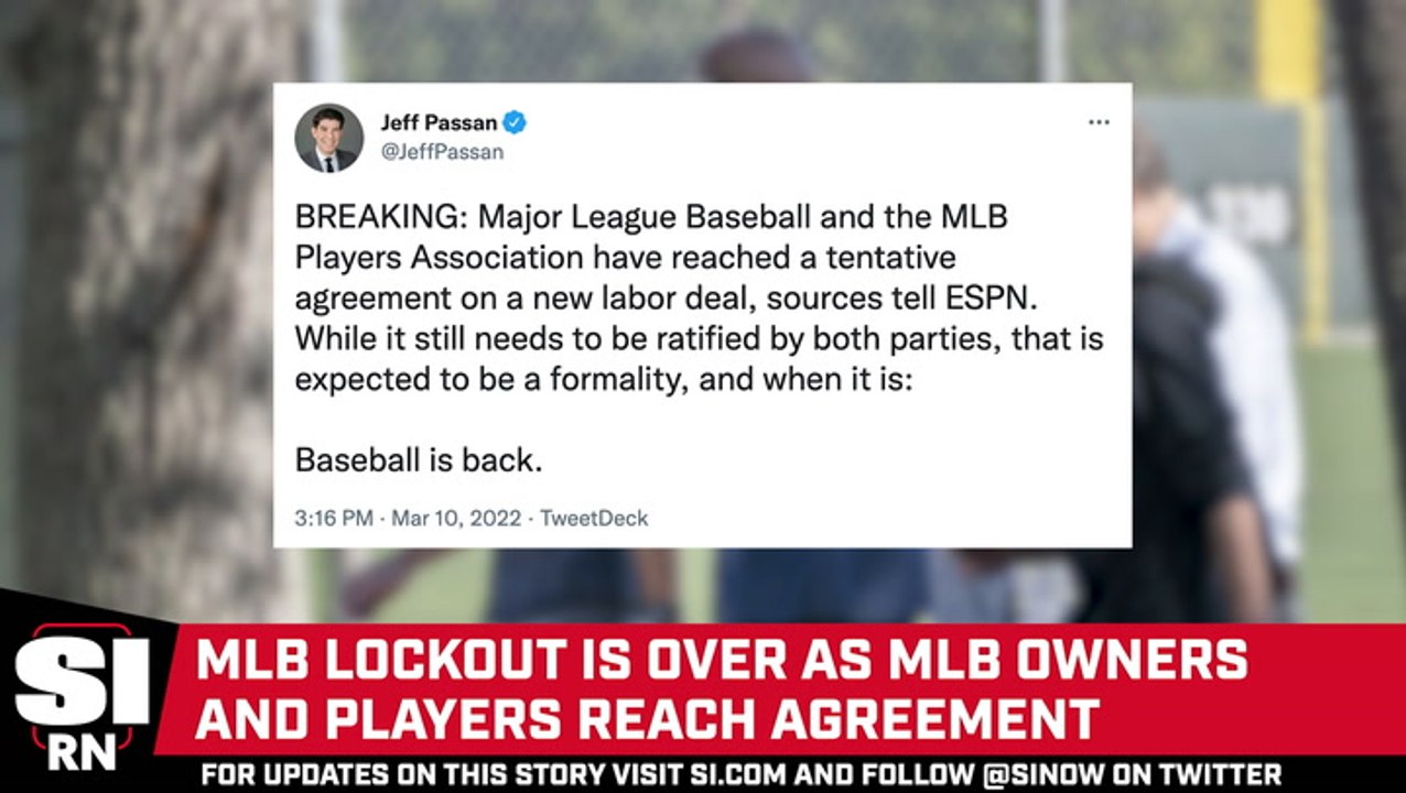 MLB Lockout Ends with Agreement Between the MLBPA and Owners