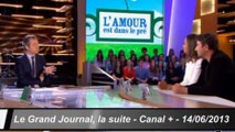 Le Grand Journal : Karine Lemarchand invite les agriculteurs homosexuels à s'inscrire à l'amour est dans le pré