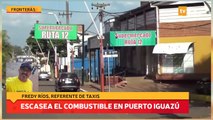 Escasea el combustible en Puerto Iguazú