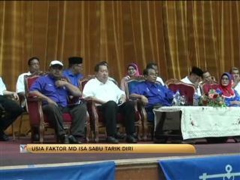 Usia faktor MD Isa Sabu tarik diri