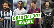 Gianluigi Buffon a remporté le prix du Golden Foot Player devant Cristiano Ronaldo