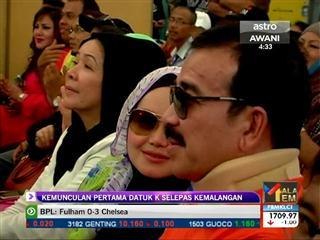 Datuk K muncul selepas kemalangan