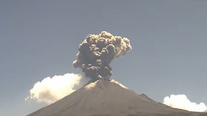 Volcan Popocatépetl : regardez l'impressionnante onde de choc causée par son éruption