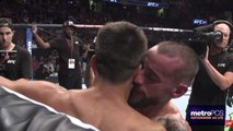 CM Punk : des images inédites de ce qu'il a dit à Mickey Gall après leur combat à l'UFC 203