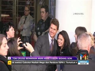 Tom Cruise benarkan anaknya ceburi bidang seni