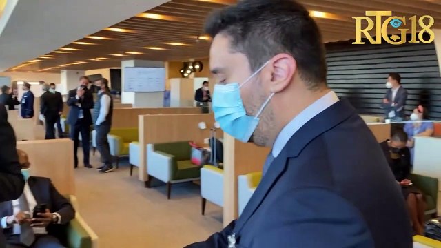 Premye minis Ariel Henry rive nan peyi Chili pou asiste seremoni envestiti prezidan chilyen an.