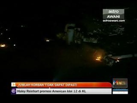 Jumlah korban tidak dapat dipasti