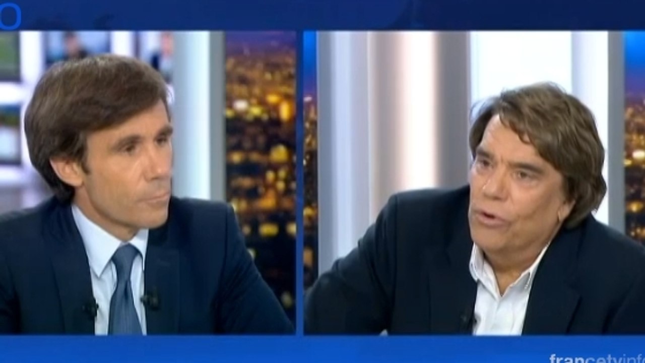 David Pujadas : Avec Bernard Tapie, "il y a beaucoup de mise en scène"