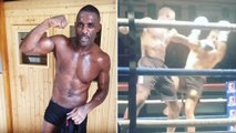 L'acteur Idris Elba a fait ses débuts en kickboxing !