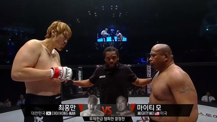 Hong Man Choi se fait détruire par Mighty Mo