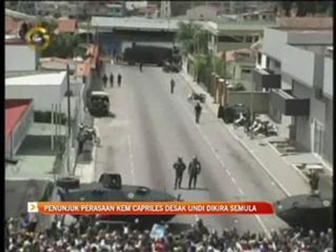 Penunjuk perasaan desak kira undi