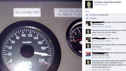 Accident de train en Espagne : l'incroyable photo postée par le conducteur avant le crash