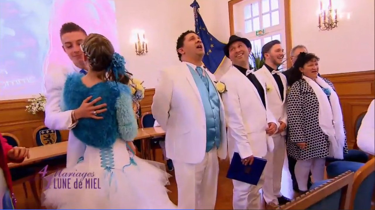 Dans l'émission "4 mariages pour une lune de miel" un marié lance un "aux armes" pour l'OM durant son mariage