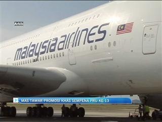 MAS tawar promosi khas sempena PRU