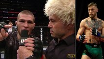 Khabib Nurmagomedov provoque Conor McGregor et les Irlandais pour combattre pour le titre des poids légers