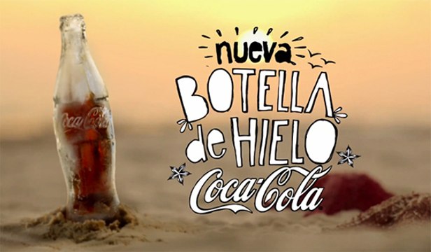 Coca-Cola invente des bouteilles faites de glace et 100% biodégradable