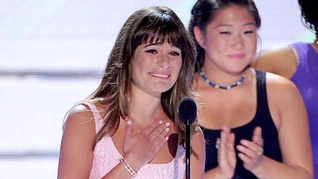 Mort de Cory Monteith : Lea Michele, en larmes, lui rend hommage aux Teen Choice Awards