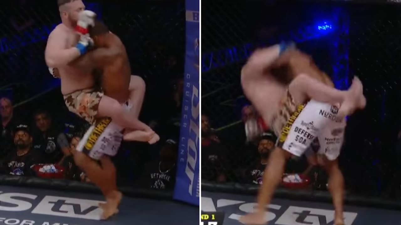 Gerald Harris inflige l'un des pires "slam" de l'histoire du MMA à Aaron Cobb