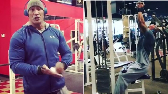 The Rock n'hésite pas à faire deux heures de route pour aller faire de la musculation