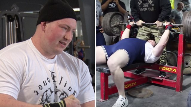 Peter Edgette devient le plus jeune powerlifter à soulever plus de 270 kilos en développé couché