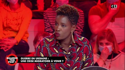 Rokhaya Diallo revient sur le sort des réfugiés pendant la guerre en Ukraine