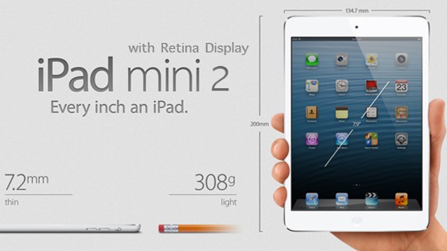 iPad Mini 2 : écran Retina comme caractéristique pour la mini-tablette d'Apple ?