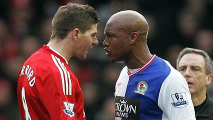 El Hadji Diouf rend hommage à Steven Gerrard à sa manière... Aucun respect !