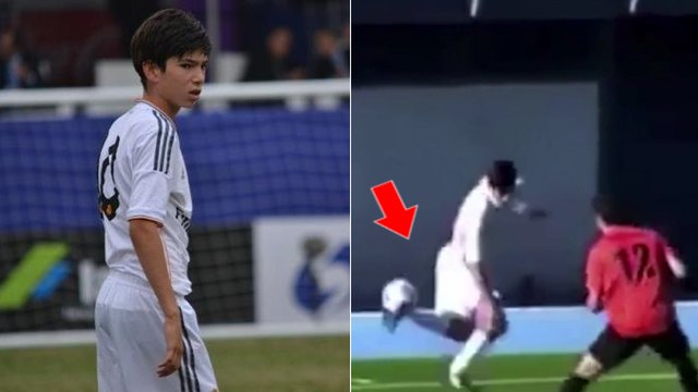 Théo Zidane humilie son adversaire avec un dribble magique