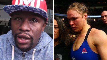 Floyd Mayweather réagit à la défaite de Ronda Rousey