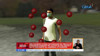 Mga katangian ng 'deltacron' variant, na-detect sa 17 pasyente sa US at Europe | UB