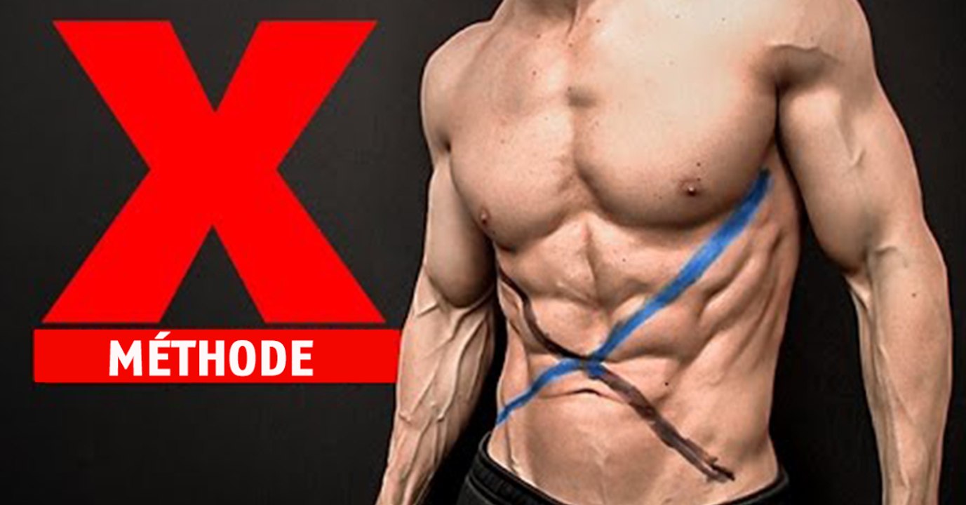 Le "X-effect" est parfait pour renforcer vos obliques et vous tailler les abdos en V