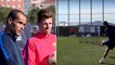 Rivaldo coach les jeunes du Barca aux coups francs et c'est très efficace !