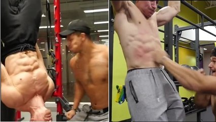 Un entraînement pour les abdos surhumain