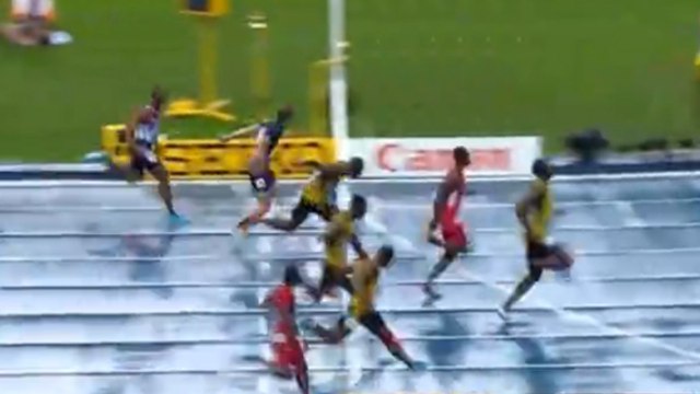 Finale du 100 mètres : revoir la course et la victoire d'Usain Bolt