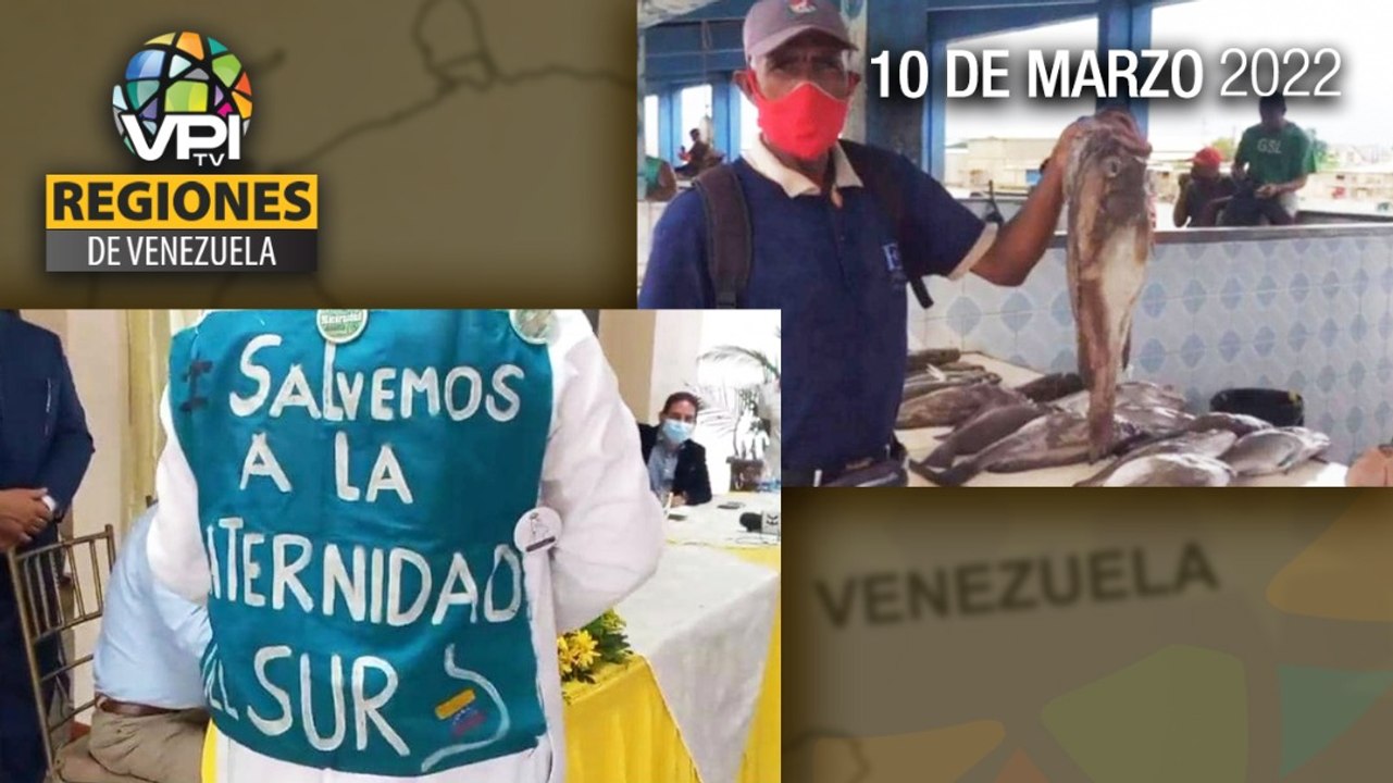 Noticias regiones de Venezuela - Jueves 10 de Marzo