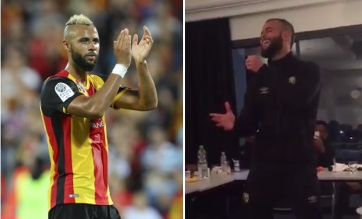 John Bostock, joueur du Racing Club de Lens fait une imitation géniale de Michael Jackson