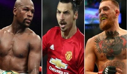 Zlatan Ibrahimovic trolle Conor McGregor et Floyd Mayweather