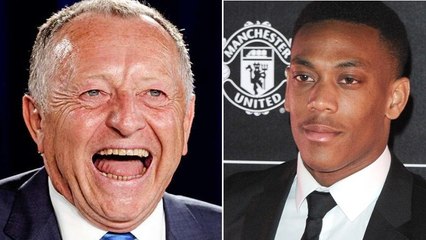 La réponse énorme de Jean Michel Aulas à un supporter qui veut voir Martial à Lyon