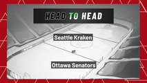 Seattle Kraken At Ottawa Senators: Puck Line