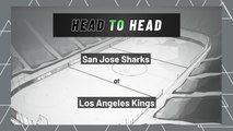 San Jose Sharks At Los Angeles Kings: First Period Moneyline