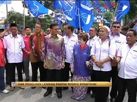 Hak pengundi Lembah Pantai nyaris dinafikan