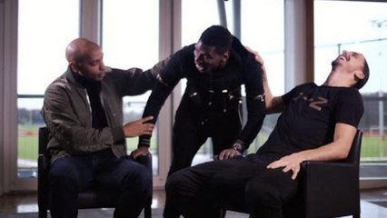Quand Paul Pogba interrompt une interview de Zlatan et Henry, il se fait chambrer comme jamais !