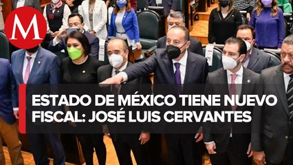 Designan a José Luis Cervantes como nuevo fiscal del Estado de México