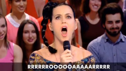 Le Grand Journal : Découvrez l'interview très féline de Katy Perry
