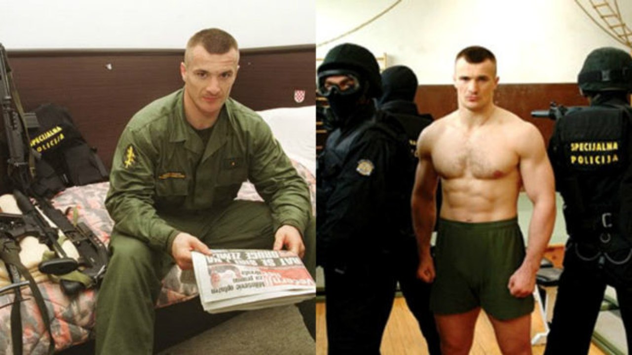 Des images rares de l'entraînement de Mirko Cro Cop au sein des forces spéciales croates