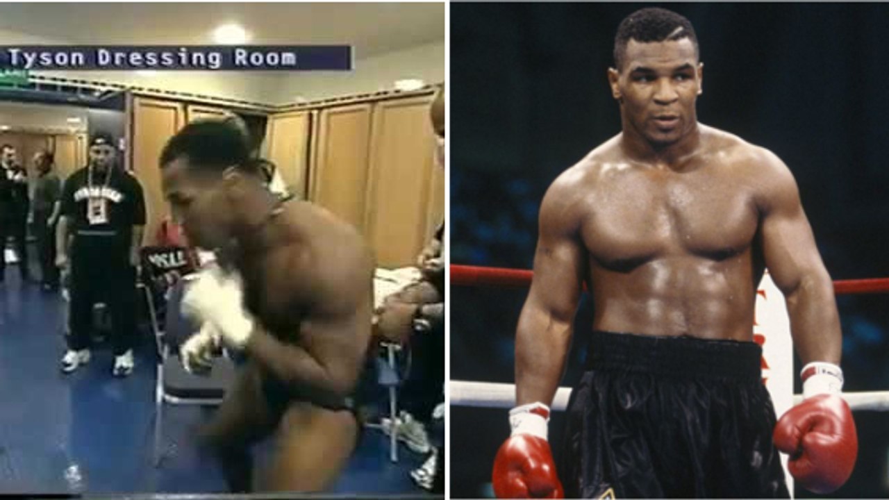 Voilà à quoi ressemblait Mike Tyson dans les vestiaires avant ses combats