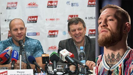 Le camp de Fedor Emelianenko donne son avis sur Conor McGregor